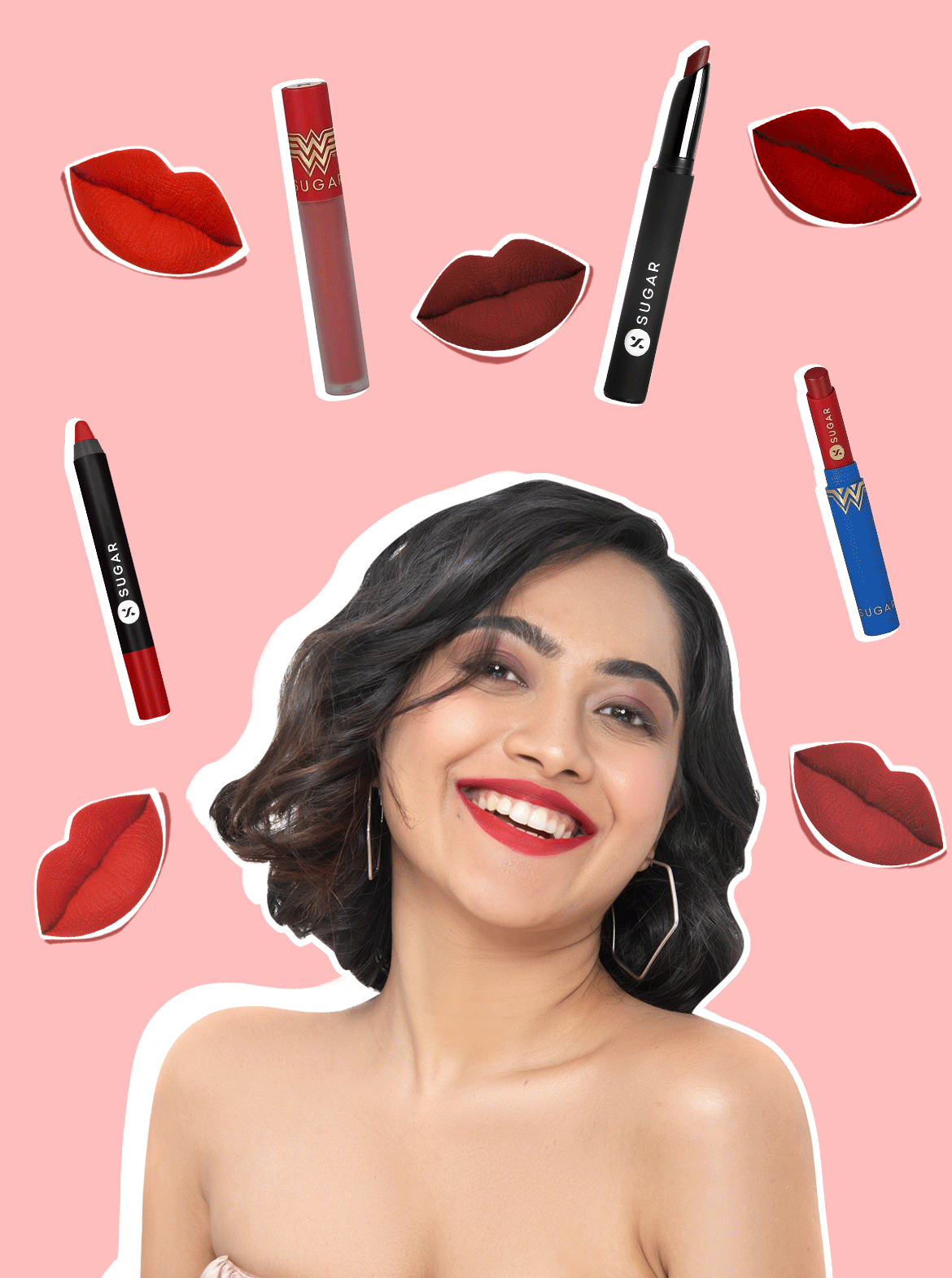 How To Pick A Red Lipstick For Your Skin Tone - SUGAR Cosmetics