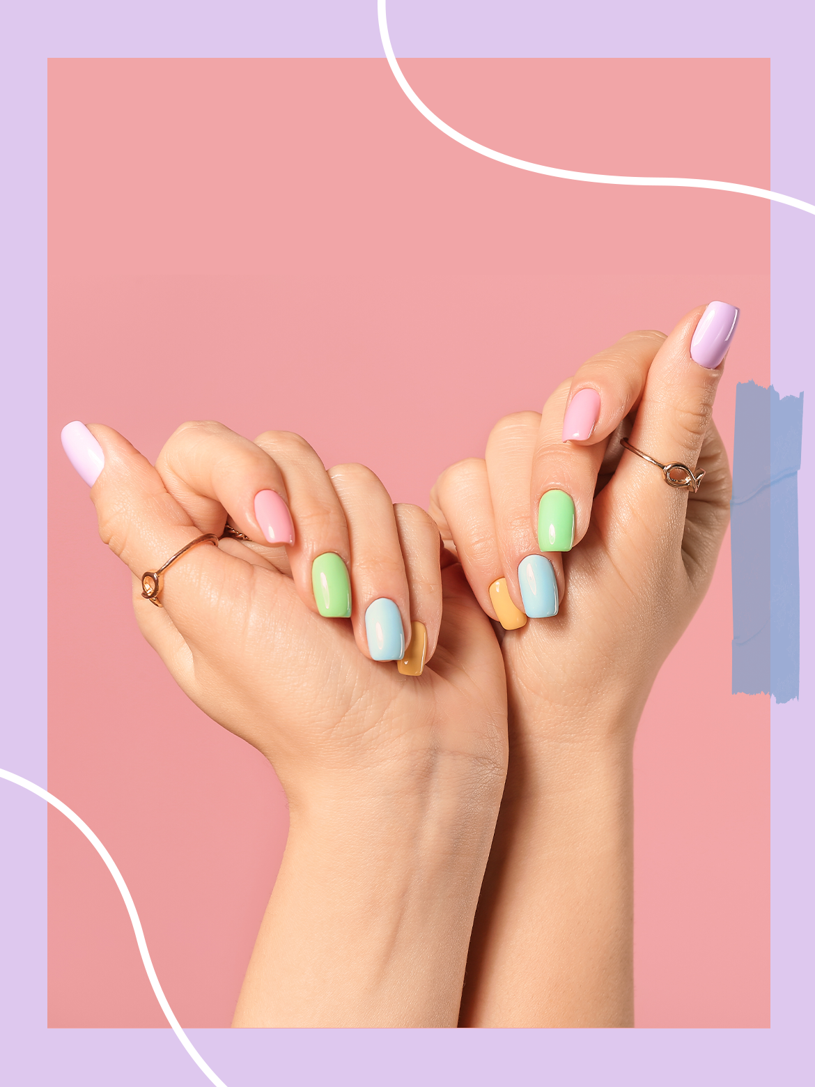 How to Apply Press On Nails at Home When You Miss Your Acrylics –  StyleCaster