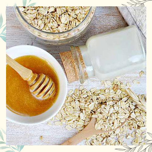 oatmeal and honey face mask for oily skin