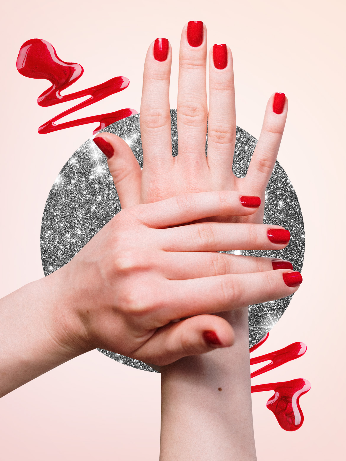 red nails art 2022