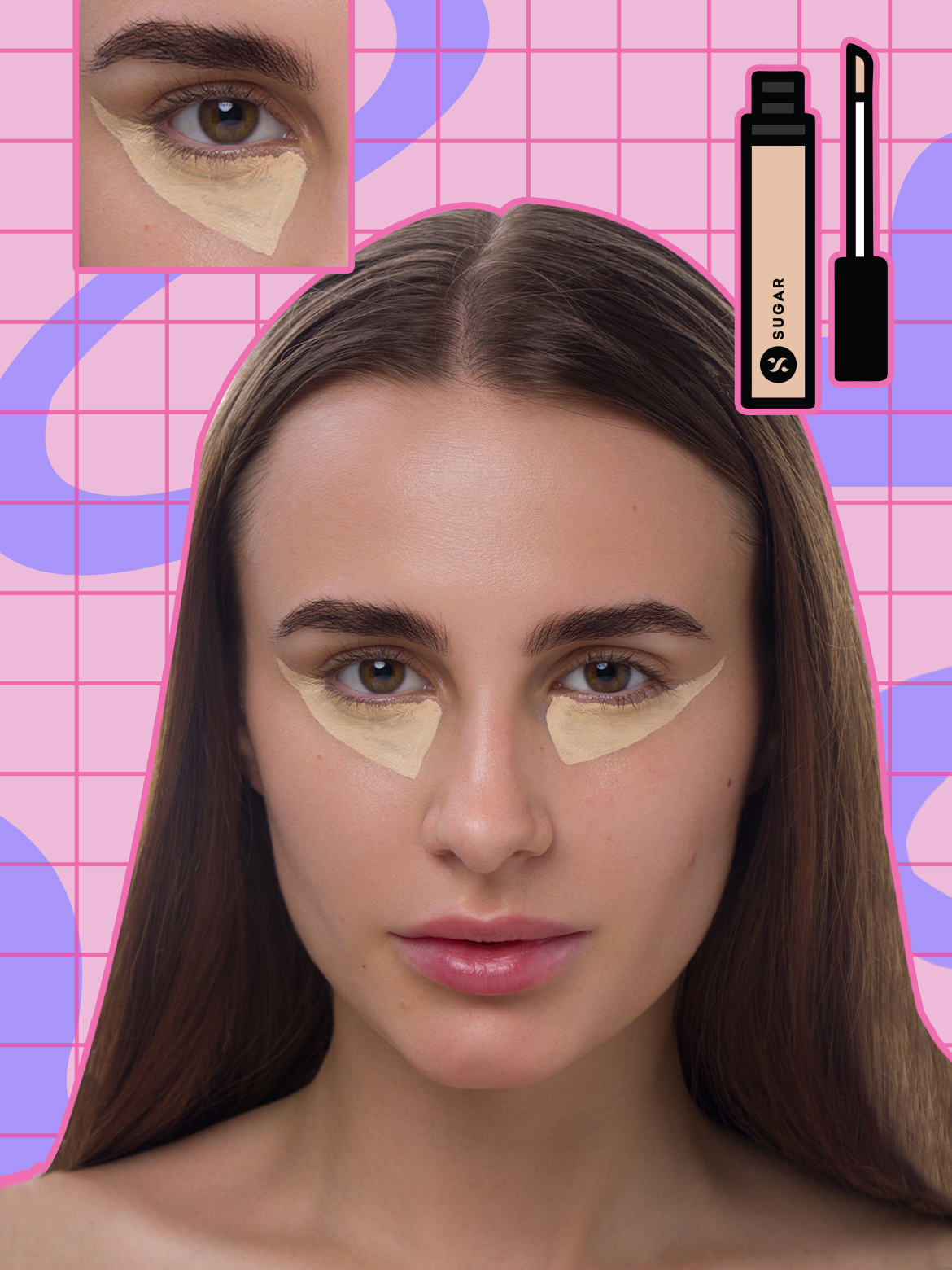 velordnet søster Automatisering Tips To Ensure Crease-free Under Eyes - SUGAR Cosmetics