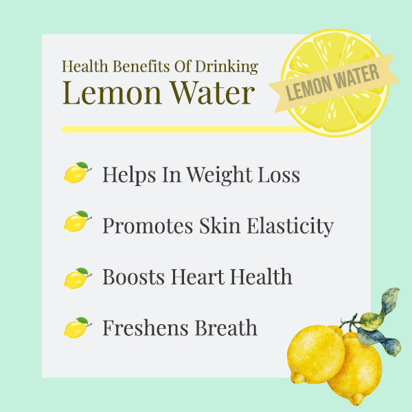 billetpris rulle Lav aftensmad 7 BEST Benefits Of Lemon Water - SUGAR Cosmetics